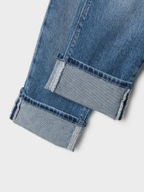 NAME IT Straight Folde Jeans Rose Medium Blue Denim